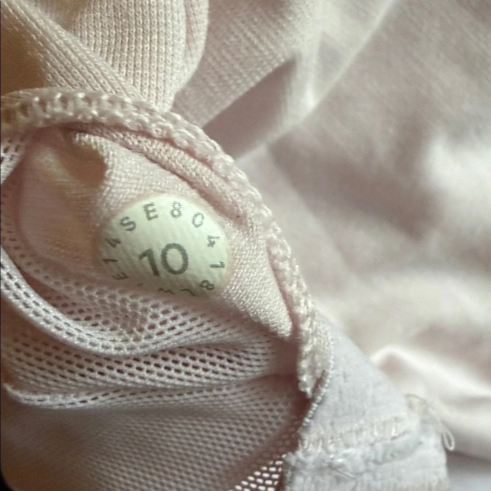 lululemon athletica Pale Pink Double-Strap Tank Top